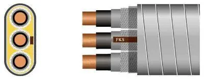 Кабель EPDM 5х6