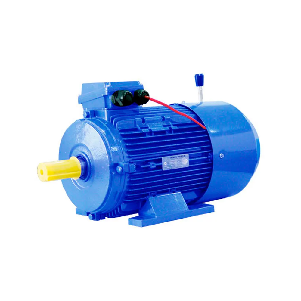 Электродвигатели с тормозом —  АИР 63В4Е