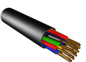 Кабель КВВГ 5х10